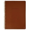 Graphique Apollo Vegan Leather Journal, Spiral Notebook for Writing, 192