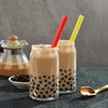 ALINK 12 PCS Reusable Boba Straws, 13 mm x 10.5