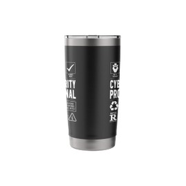 Cybersecurity Professional Noun Stainless Steel Insulated Tumbler