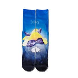 KACOLOR Crazy Socks for Men Novelty Socks Silly Funny Colorful Snack & Junk Food Crew Unisex Socks,BlueX94