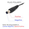 2-Pack AC to DC 9V 1.5A Power Supply, Plug 5.5mm