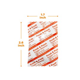 Fresh Brand 300 CC [30 Packets] Premium Oxygen Absorbers for Food Storage, Oxygen Scavengers Packets(3 Bag of 10 Packets) - ISO 9001 Certified Facility Manufactured Oxygen Absorbers