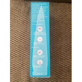 Cerave ❤️CeraVe Acne Foaming Cream WASH 5oz Wash 10% Benzoyl Peroxide Treatment 7/25 ❤️