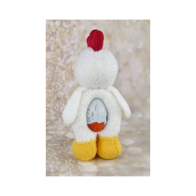 Knitting by Post Knitting Pattern Leaflet for Robert the Rooster