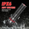 HAUSBELL A100 LED EDC Flashlights High Lumens,Bright, Zoomable, Waterproof, Powerful,