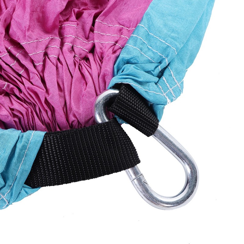 Portable Camping Travel Double Hammock Hanging Bed with Tree Strap