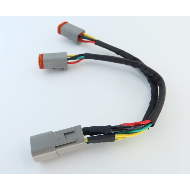 DT 4 Way Connector Plug Splitter Wire Harness 1 Male