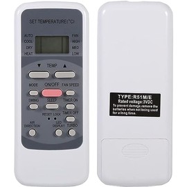 Universal Remote Control Replacement for Midea Air Conditioner (Type: R51M/E)