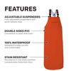 Grundens Shoreman PVC Apron, Orange, ONE SIZE