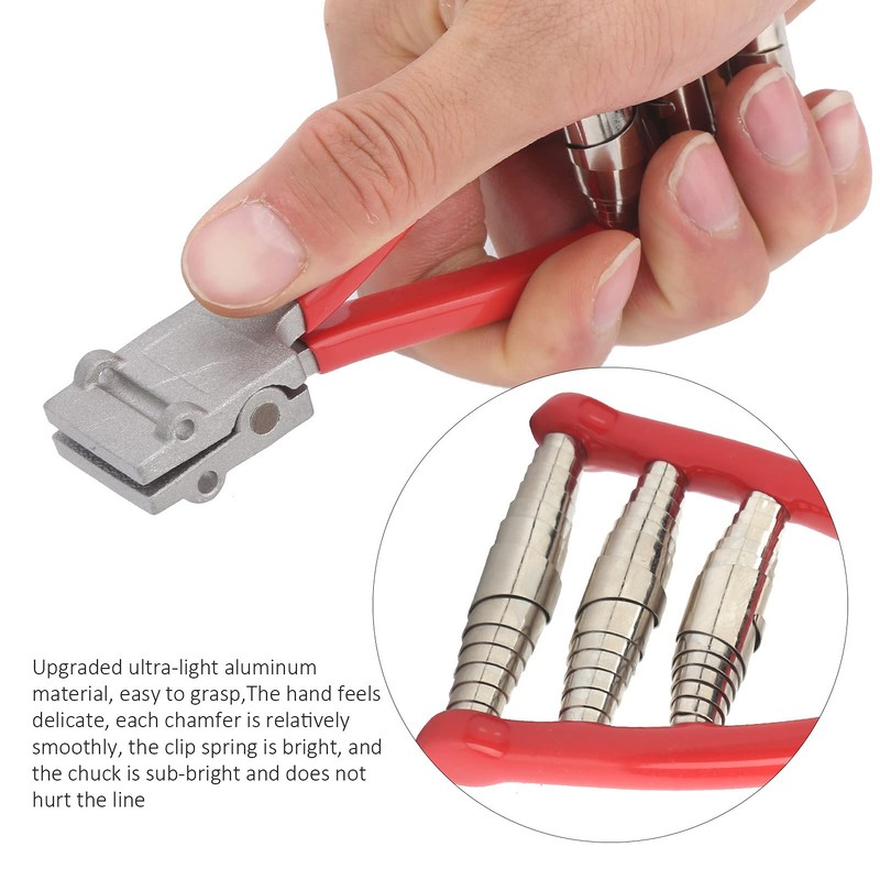 Ausla Racket Start Clamp, String Clamp, Aluminum Wide Head 3
