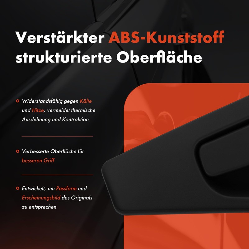 Frankberg Door Handle Outer Rear Right Compatible with Clio IV