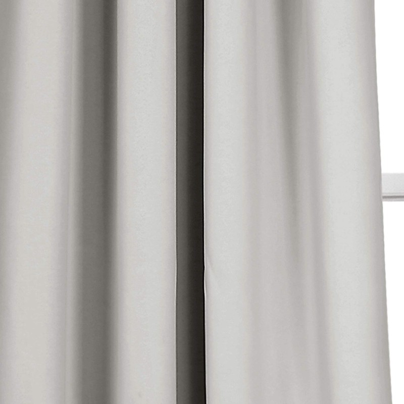 Lush Decor Insulated Grommet Blackout Curtains Panel Pair, 52"W x