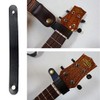 KIWAYA HS-BK Genuine Leather Ukulele Head Strap BLK (Perfect for