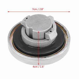 Motorcycle Fuel Cap Fuel Cap with 2 Keys for Shadow VT750 DC C2 VLX VT600 Motorcycle Fuel Cap Motorcycle Fuel Tank Cap Universal