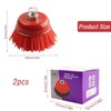 LERANXIN 2 PCS Nylon Filament Abrasive - Nylon Brush M14