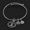 Things2Die4 Celtic `Tree of Life` Silver Plated Expandable Charm Bracelet