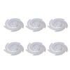 6PCS Bird Repellent Reflector Silver Spiral Bird Repellent Sheet Scare