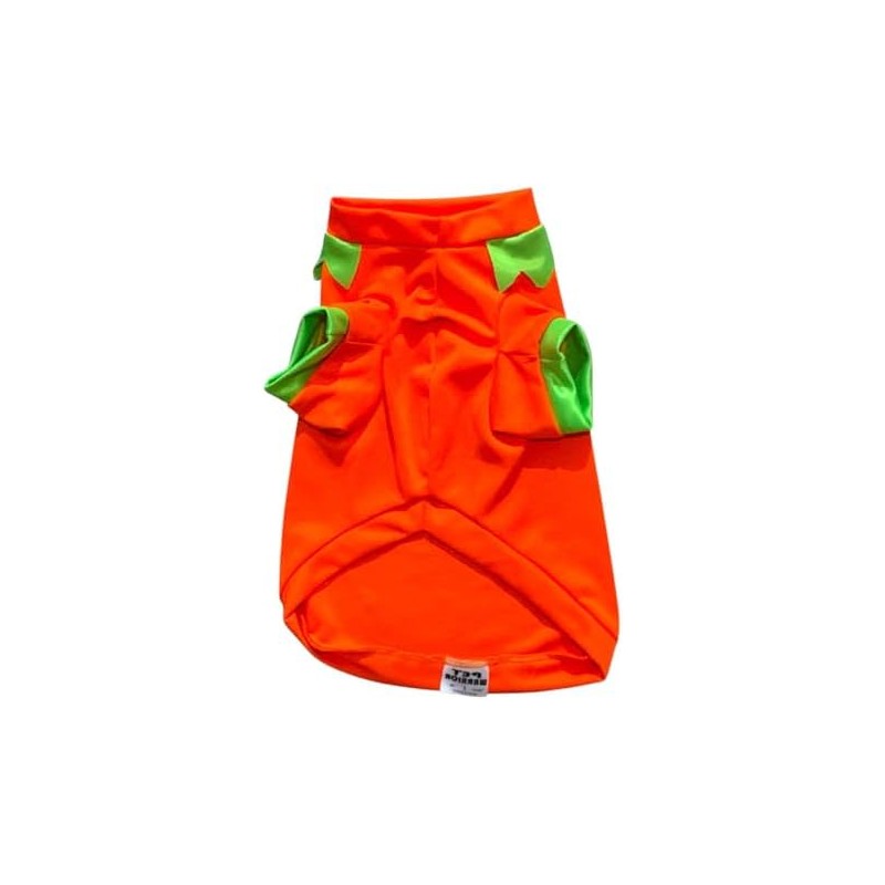 Disfraz de Halloween para perro – Playera Calabaza Naranja y