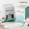 Mediflower 메디플라워 메이크업 셀프 패드 100매+리필 130매x2 / 화장솜 클렌징패드