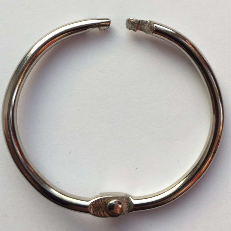 5cm Metal Book Rings, Loose Leaf Binders Book Rings 12