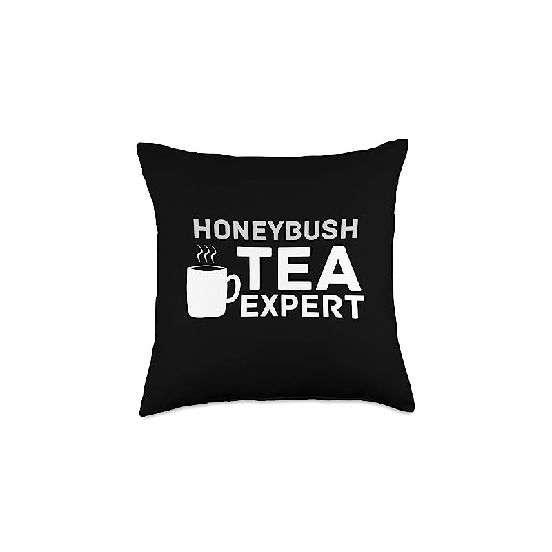 Tea Expert Honeybush Tea Lover Throw Pillow