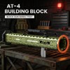 AT-4 Rocket Launcher Building Set,Military Block Gun Toy for Adults