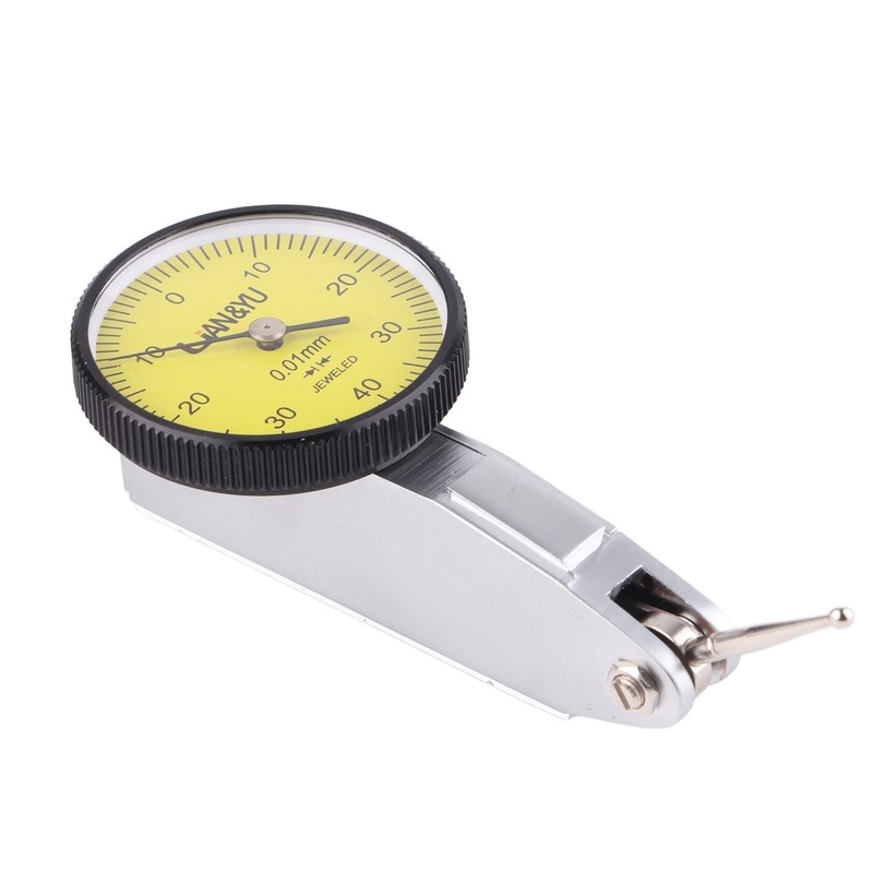 0‑40‑0 0.01mm Precision Metric Dovetail Rails Dial Test Indicator with