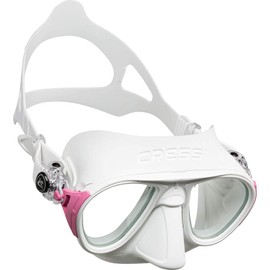 Cressi Calibro Low-volume Two-lens Dive Mask WHE/PK