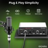 GEARit XLR Male to Female Microphone Cable (6 Feet, 6-Pack)