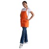 Chef Works Unisex Three Pocket Apron, Tangerine, One Size