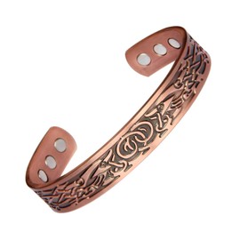 Copper Bracelet for Men,Ladies Mens Copper Bracelet,Magnetic Bracelet Men,Copper Jewellery for Women,Copper Bracelet Gifts for Men and Women Valentine Day,Anniversaries,Birthdays