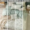 LEMIROE Botanical Cotton Comforter King Size - Dusty Green Comforter