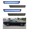 PWOBVZ Blue LED Side Marker Lights for Dodge Challenger 2015-2023,