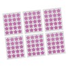 120 Pegatinas de Detección UV para Protector Solar, Parches Reutilizables