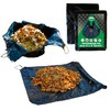 RAINDEWAY Drawstring Tarp 6x6 Feet (2pack), 9 mil Black Poly
