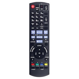 N2QAKB000072 Replacement Remote for Panasonic Home Theater Sound System SC-BTX70 SA-BTX70 SC-BT300 SC-BT303 SC-BT203 SA-BT300 SC-BT200 SA-BT303 SA-BT200 SA-BT203