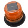 Solar Beacon Light Caution Light 8 LED Dusk to Dawn
