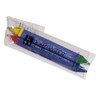 Hoffmaster 120813 Double-Tipped Triangular Crayon, 88 mm Length, Wrapped (500