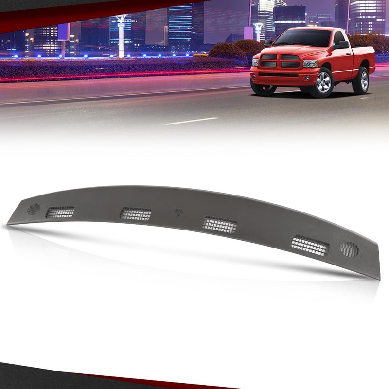 CROSSDESIGN Upper Dashboard Panel Dash Cover Plastic Compatible with Dodge