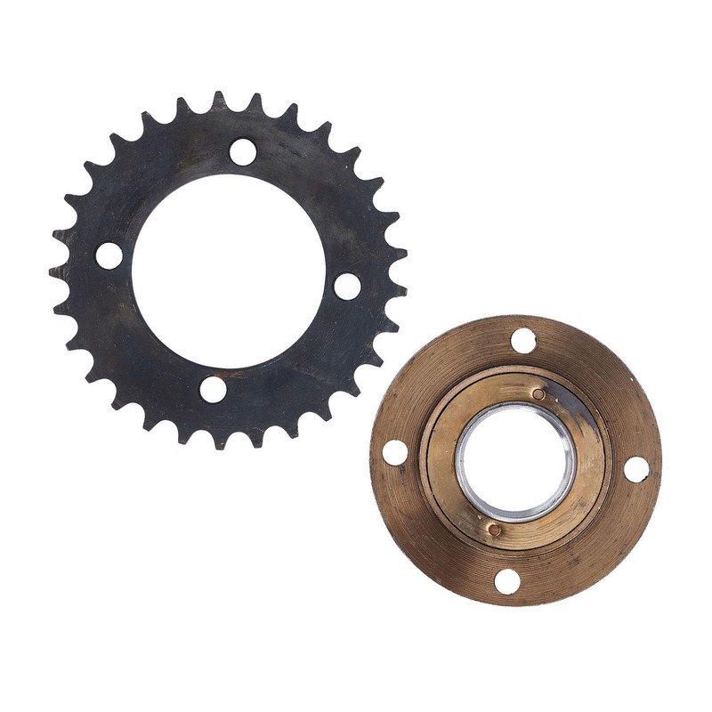 420 29T Sprocket Carbon Steel Toothless Freewheel for ATVs 4