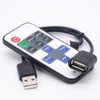 Vrabocry 11 Keys LED Strip Controller Mini Dimmer RF Remote