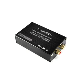FX-AUDIO - FX-04J+ OPA627 x 3, NFJ Edition, 32-bit High-End Mobile Audio DAC, ES9018K2M, USB Bus Powered, High-Resolution DAC