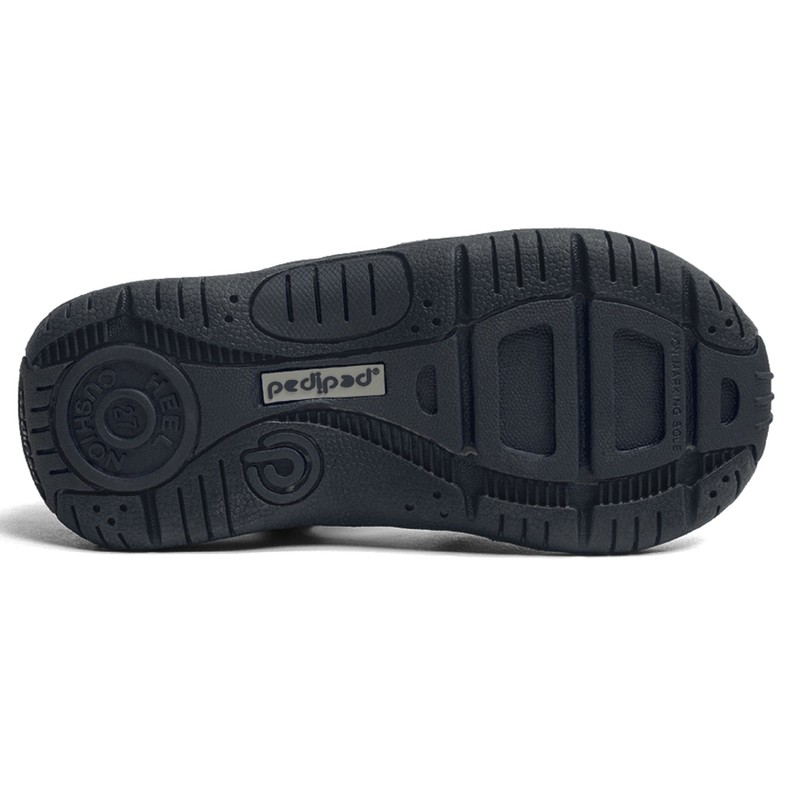 pediped Unisex-Kid's Flex Justice Sneaker, Navy, 29 E EU Little