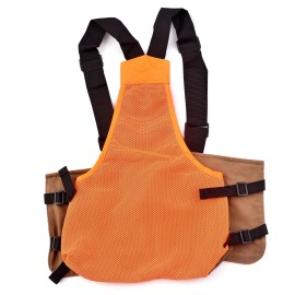 Aj Sanity Rugged Upland Hunting Vest – Adjustable Strap Vest for Bird & Pheasant Hunting - A