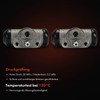 Frankberg 2 x Wheel Brake Cylinders Rear Axle Compatible with