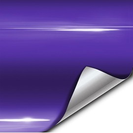 VViViD XPO Gloss Purple Vinyl Car Wrap Film Roll (15ft x 5ft)