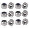 TERF® M4 Nylon Insert Hex Steel Nut M4 (4mm) Self