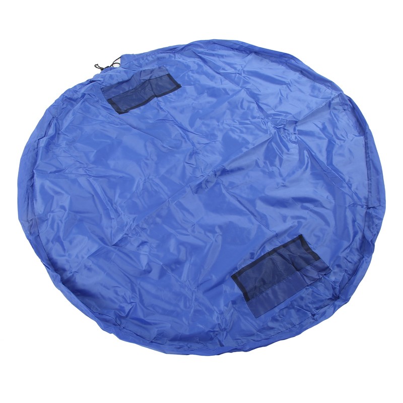 Drawstring Toy Play Mat Polyester Outdoor Indoor Waterproof Toy Storage