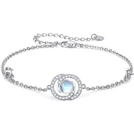 REDSUN Women's Bracelet 925 Sterling Silver Koala/Butterfly/Evil Eye/Sloth/Compass/Tree of Life Bracelet Adjustable Bracelet for Women Girls Wife Mother Daughter, Sterling Silver