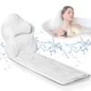 Poemland Luxury Thick Full Body Bath Pillows Mat & Cushion
